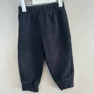 Carters 9m Black Jogger Pants